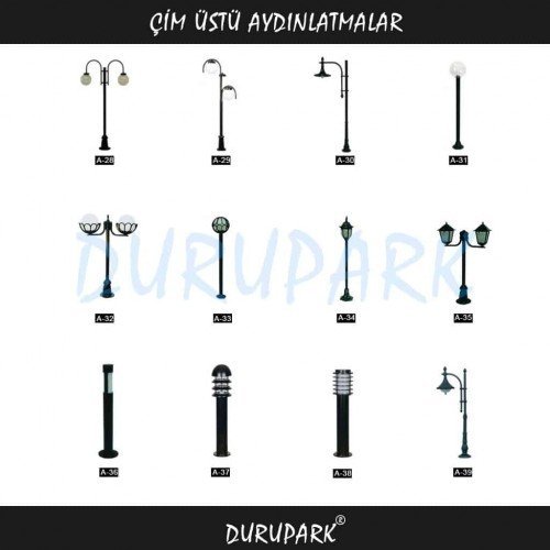 Çim Üstü Aydınlatmalar