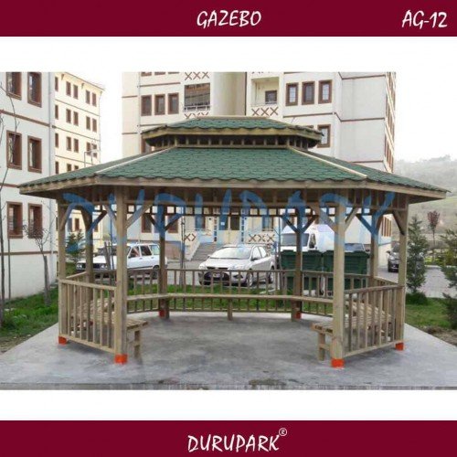 AG12 - Oval 5mx5m Gazebo