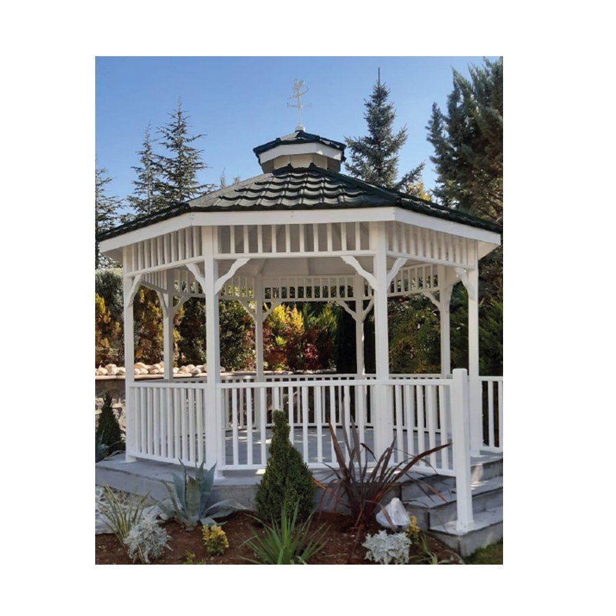 AG 12 - Ahşap Sekizgen Gazebo