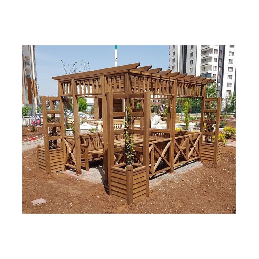 AG 16 - Ahşap Gazebo