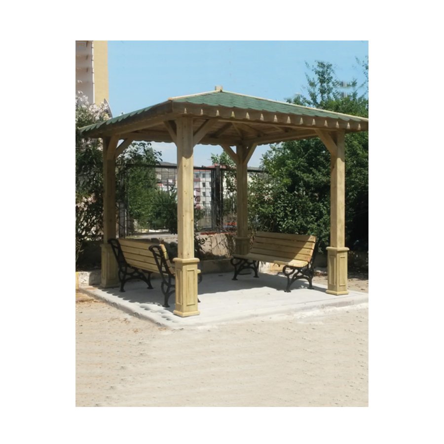 AG 22 - Ahşap Gazebo