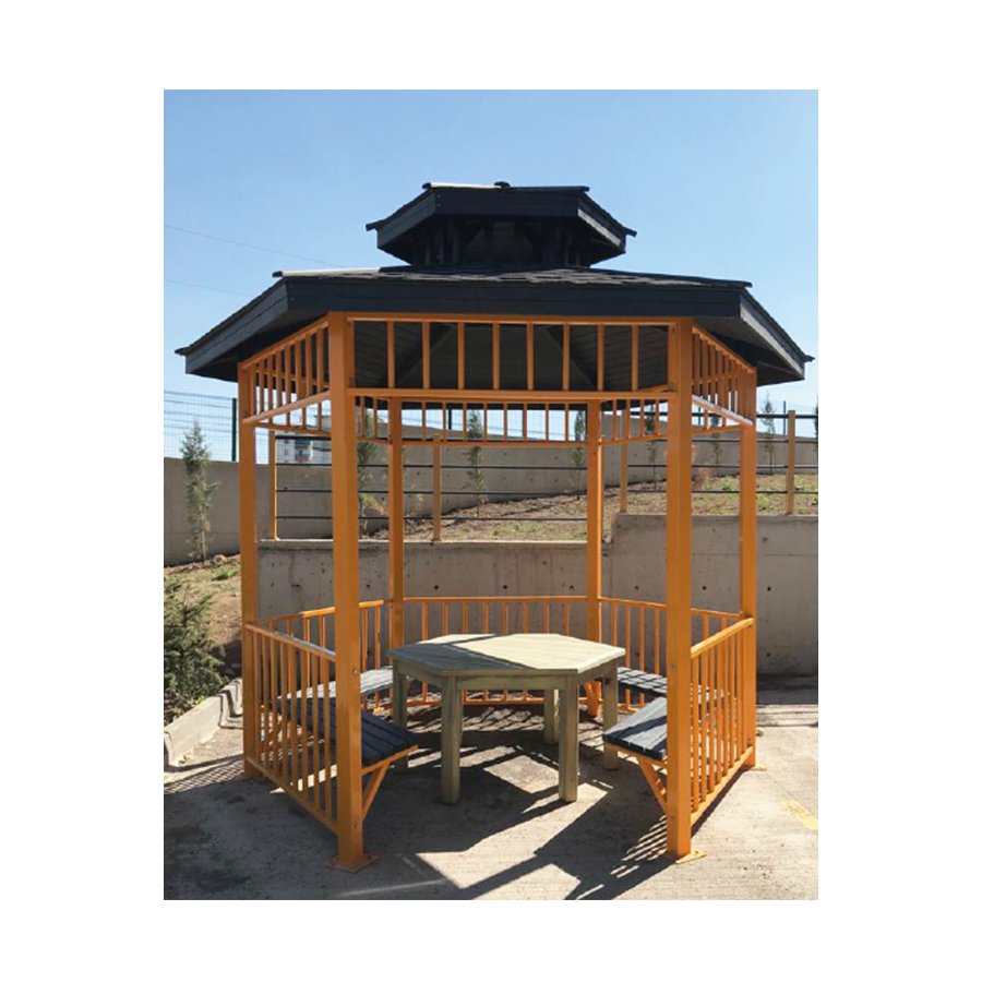 MG 02 - Metal Altıgen Gazebo