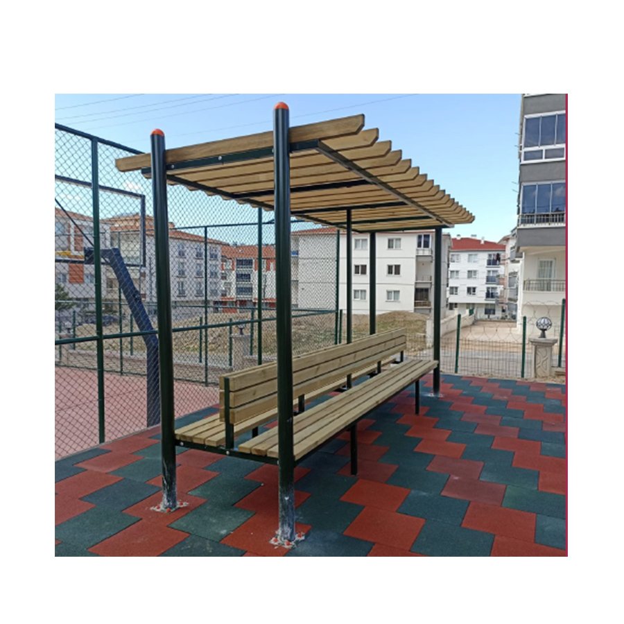 PE 05 - Sırtlıklı Çift Yönlü Pergola