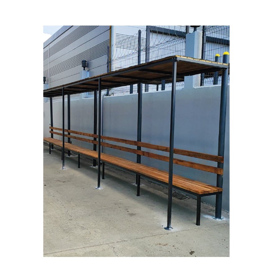 PE 07 - Sırtlıklı Düz Pergola