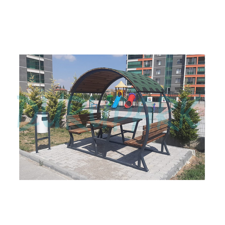 çatılı piknik masası